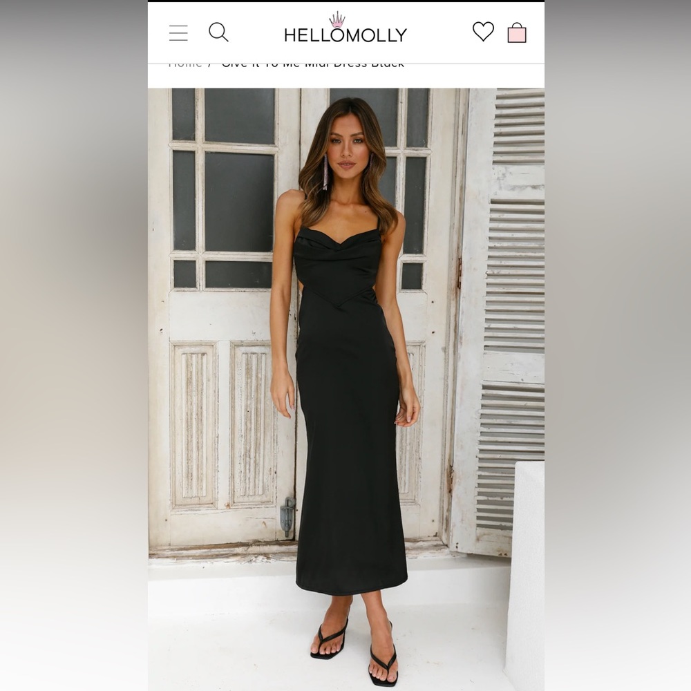 hello molly give it to me midi dress